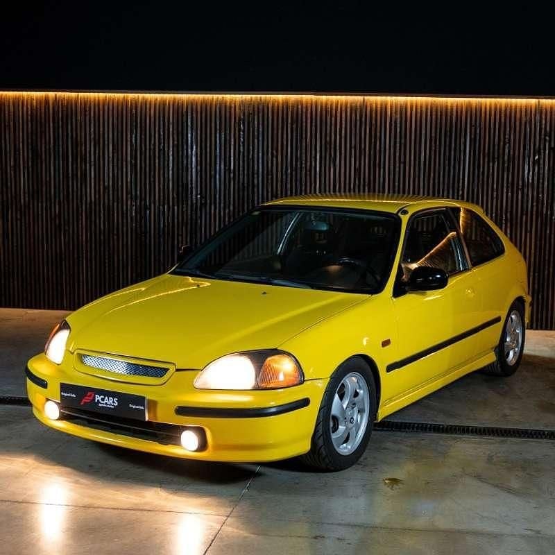 Usado Honda Civic 160 CV (117 kW) 1996 Amarillo Utilitario