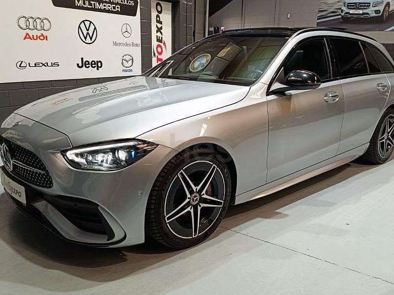 Usado Mercedes C300e 265 CV (194 kW) 2022 Gris / plata Familiar