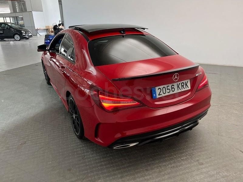Usado Mercedes CLA200 136 CV (100 kW) 2018 Rojo Berlina