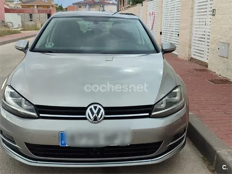 Usado VW Golf VII Sportline 150 CV (110 kW) 2013 Gris / plata Familiar