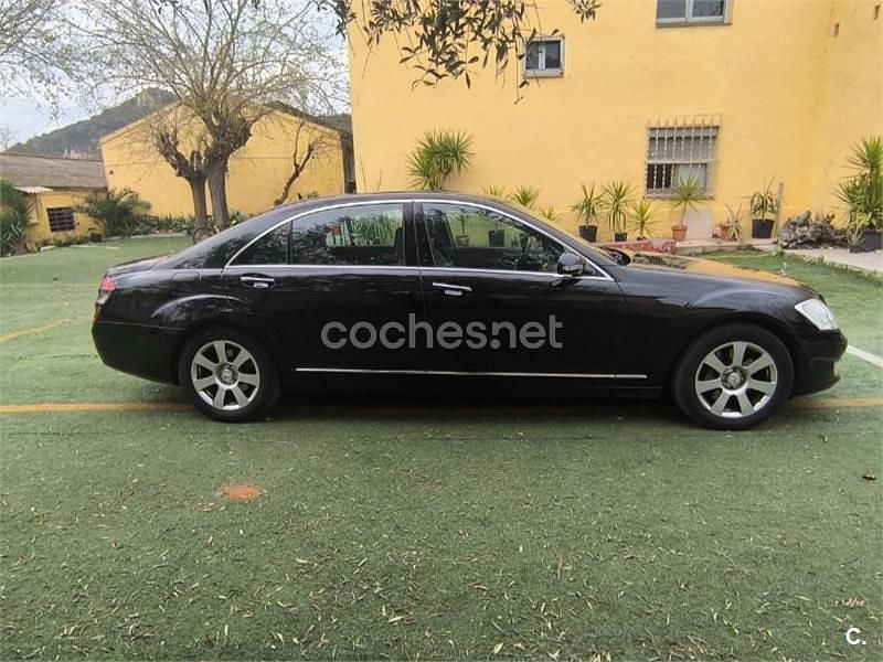 Usado Mercedes S350L 272 CV (200 kW) 2007 Negro Berlina