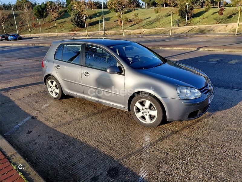 Usado VW Golf V Highline 140 CV (102 kW) 2007 Gris / plata Berlina