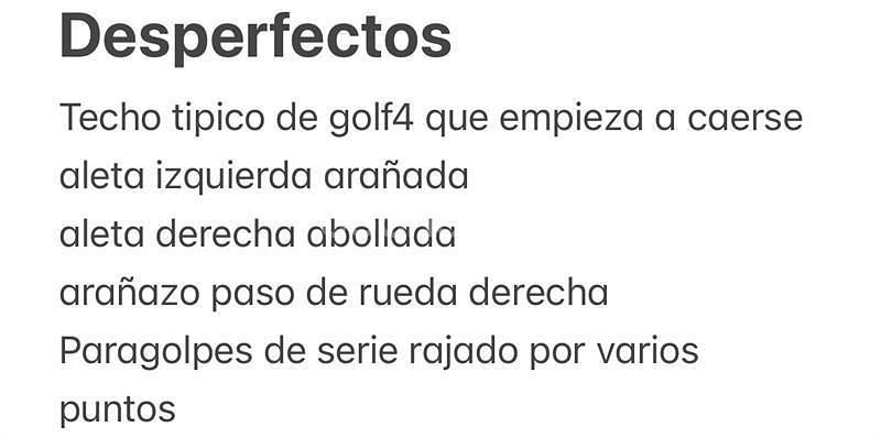 Usado VW Golf III 110 CV (80 kW) 1999 Rojo Berlina