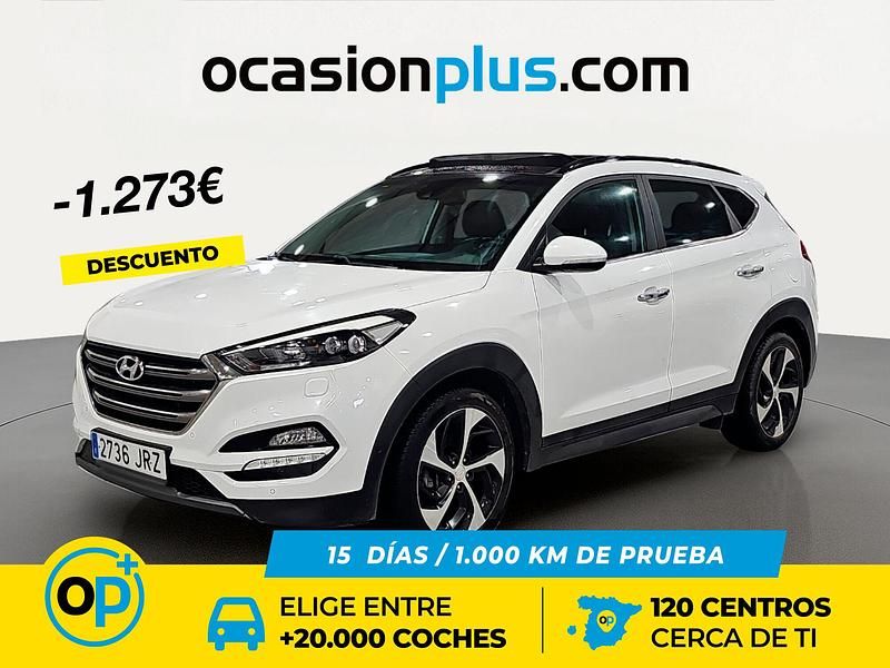 Usado Hyundai Tucson Style 141 CV (103 kW) 2016 Blanco SUV