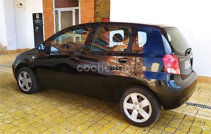 Usado Chevrolet Kalos SE 94 CV (69 kW) 2007 Negro Berlina