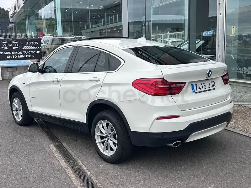 Usado BMW X4 190 CV (139 kW) 2015 Blanco SUV