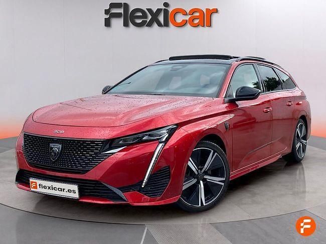 Usado Peugeot 308 SW GT 130 CV (95 kW) 2022 Rojo Familiar