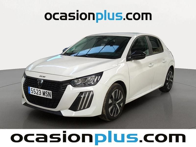 Blanco Usado 2024 Peugeot 208 Active Utilitario | 12.719 € (Buen precio) - Imagen 1/4