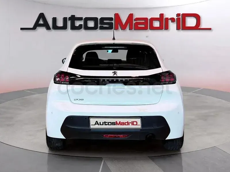 Usado Peugeot 208 Active 75 CV (55 kW) 2020 Blanco Utilitario