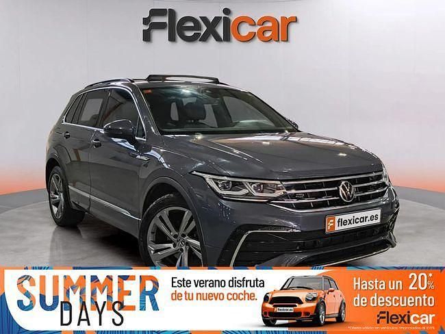 Gris Usado 2021 VW Tiguan R-line SUV | 32.790 € (Un poco caro) - Imagen 1/4