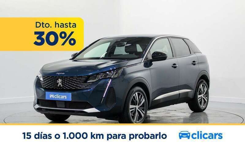 Azul Usado 2023 Peugeot 3008 Allure SUV | 21.790 € (Super precio) - Imagen 1/4