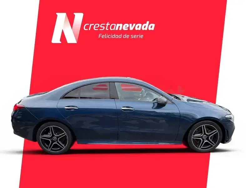 Usado Mercedes CLA200 150 CV (110 kW) 2022 Azul Coupe