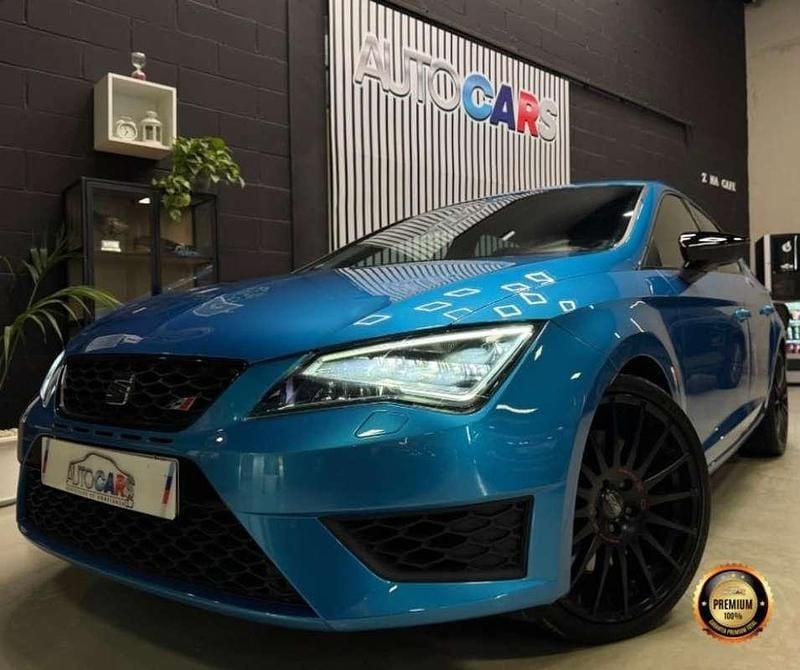 Usado Seat Leon 290 CV (213 kW) 2016 Azul Berlina