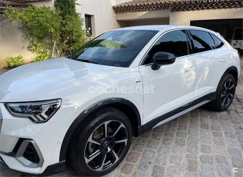 Blanco Usado 2022 Audi Q3 Sportback S-Line SUV | 37.200 € (Precio justo) - Imagen 1/4