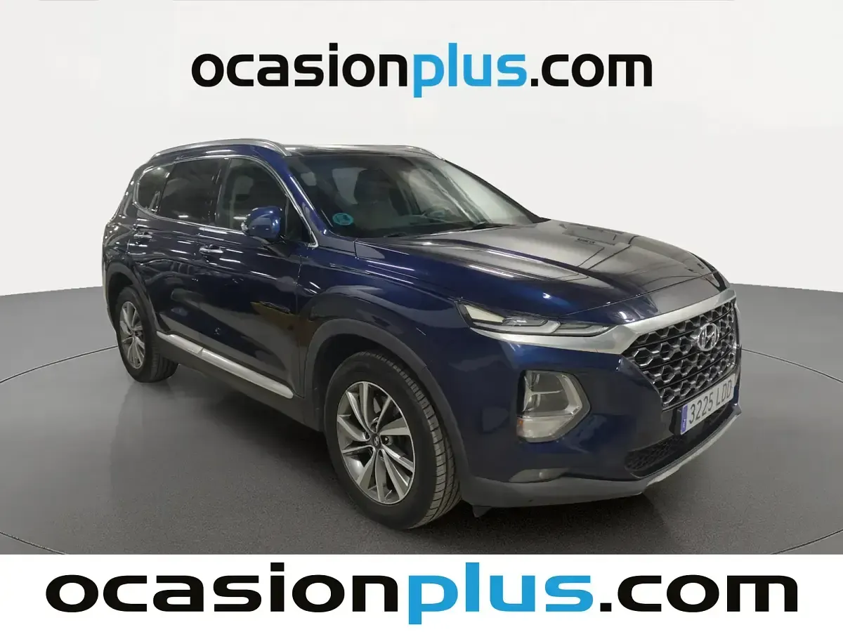 Usado Hyundai Santa Fe 200 CV (147 kW) 2019 Azul SUV