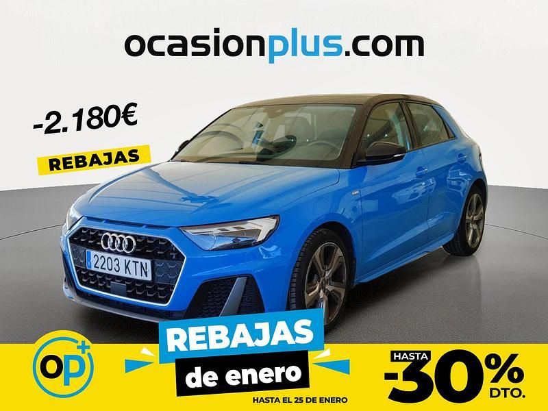 Azul Usado 2019 Audi A1 S-Line | 18.490 € (Precio justo) - Imagen 1/4