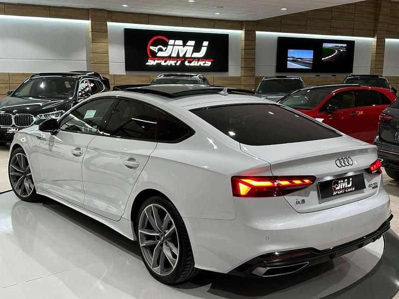 Usado Audi A5 Sportback S-Line 190 CV (139 kW) 2020 Blanco Utilitario