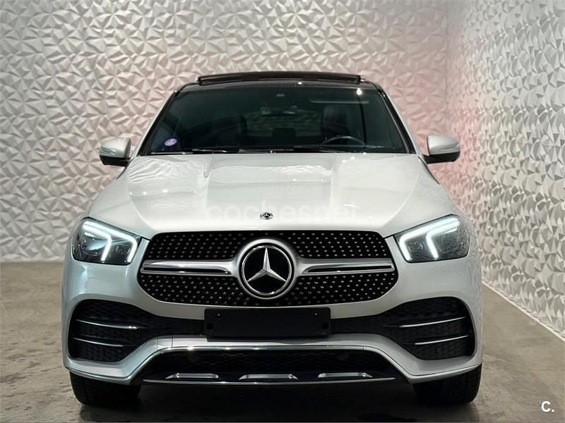 Usado Mercedes GLE350 320 CV (235 kW) 2021 Gris / plata Coupe