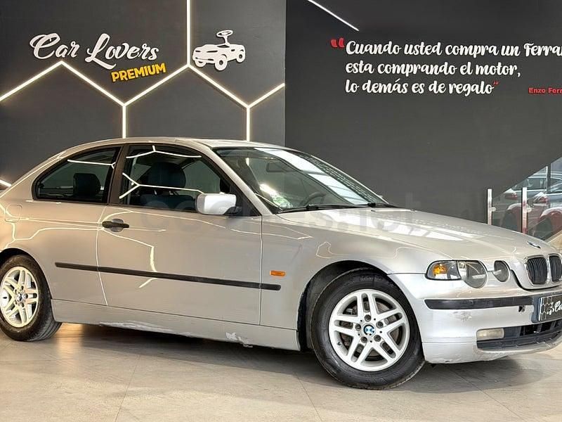 Usado BMW 316 Compact 115 CV (84 kW) 2003 Gris / plata Utilitario