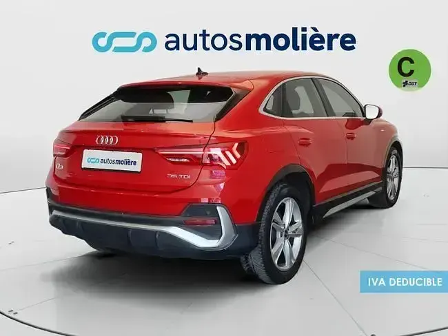 Usado Audi Q3 S-Line 150 CV (110 kW) 2022 Rojo SUV