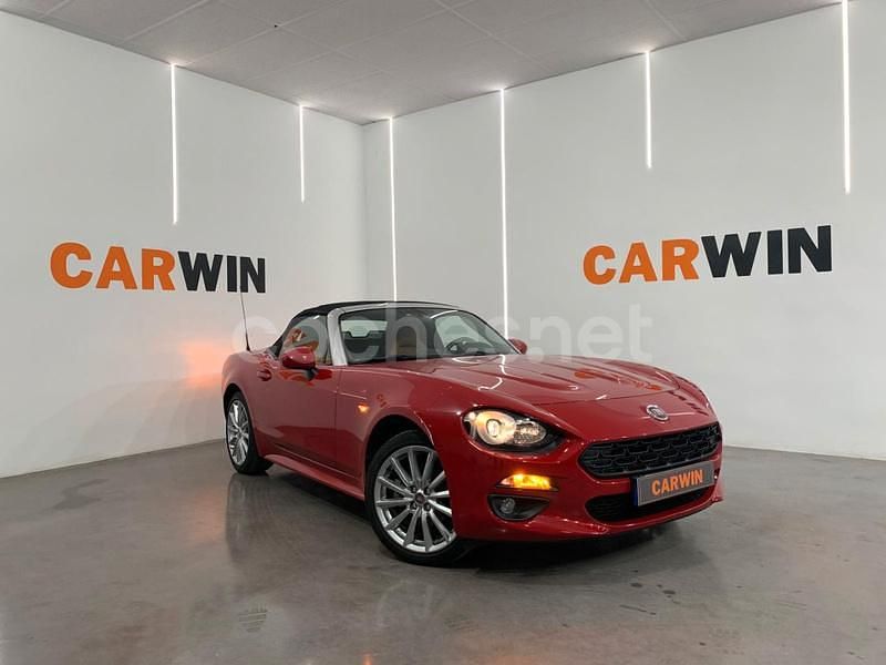 Rojo Usado 2017 Fiat 124 Spider Lusso Descapotable | 22.900 € (Precio justo) - Imagen 1/4