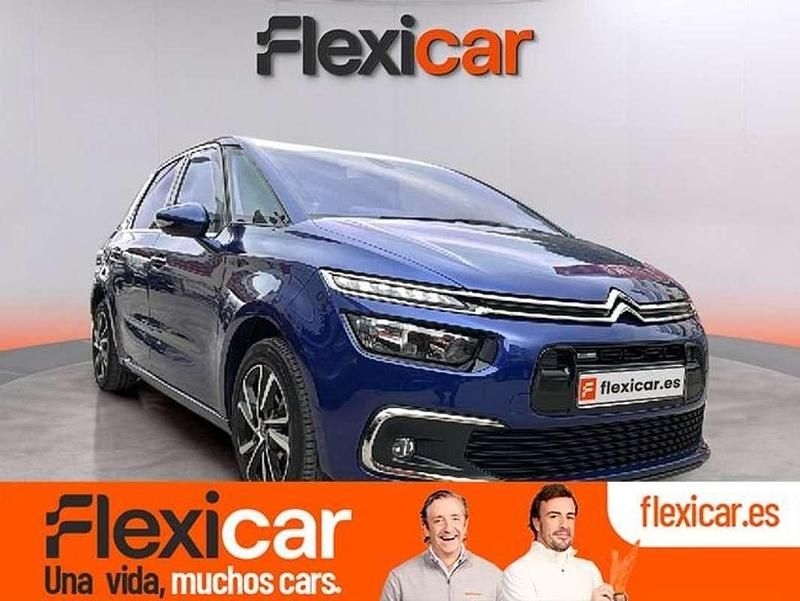Usado Citroën C4 Feel 131 CV (96 kW) 2017 Azul Utilitario