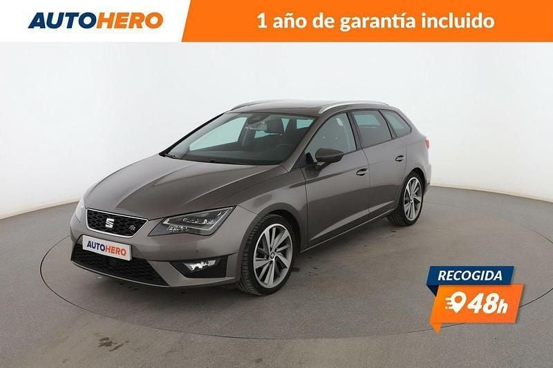 Gris Usado 2015 Seat Leon FR Familiar | 14.999 € (Precio justo) - Imagen 1/3
