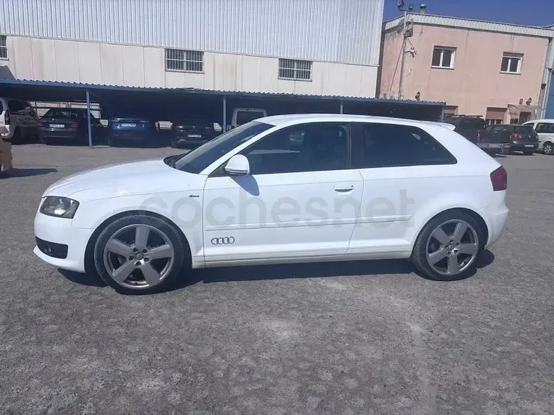 Usado Audi A3 S-Line 140 CV (102 kW) 2008 Blanco Utilitario