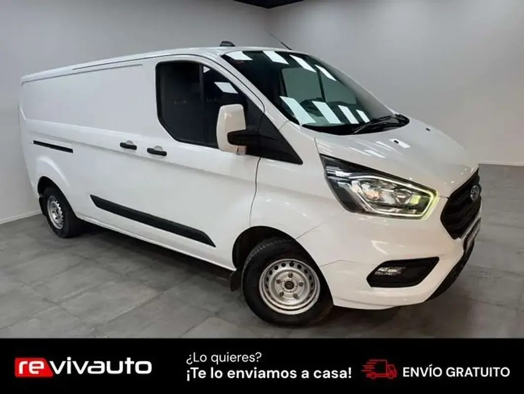 Usado Ford Transit Custom Trend 131 CV (96 kW) 2021 Blanco Van