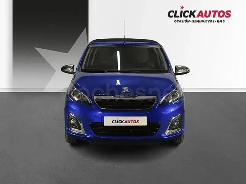 Usado Peugeot 108 Allure 72 CV (52 kW) 2021 Azul Berlina