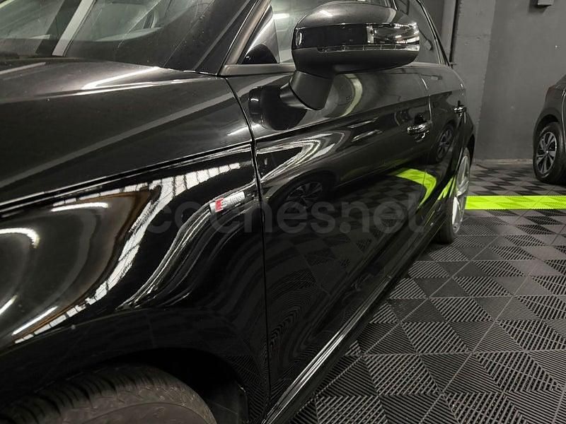 Usado Audi A1 Sportback S-Line 125 CV (91 kW) 2018 Negro Utilitario