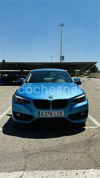 Usado BMW 220 Sport Line 190 CV (139 kW) 2019 Azul Coupe