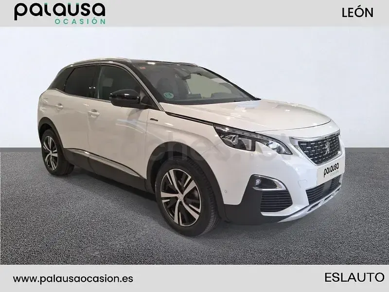 Usado Peugeot 3008 GT-line 130 CV (95 kW) 2017 Blanco SUV