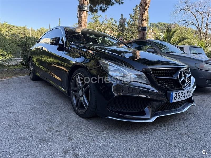 Usado Mercedes E220 170 CV (125 kW) 2015 Negro Coupe