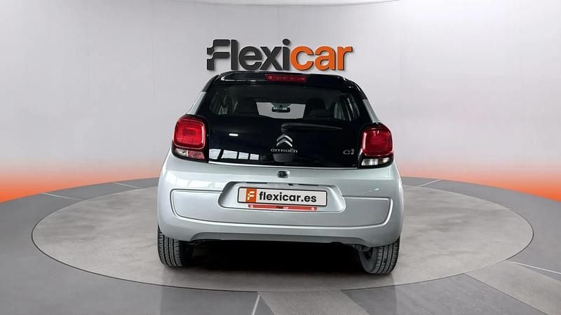 Usado Citroën C1 PureTech 82 CV (60 kW) 2017 Gris Utilitario