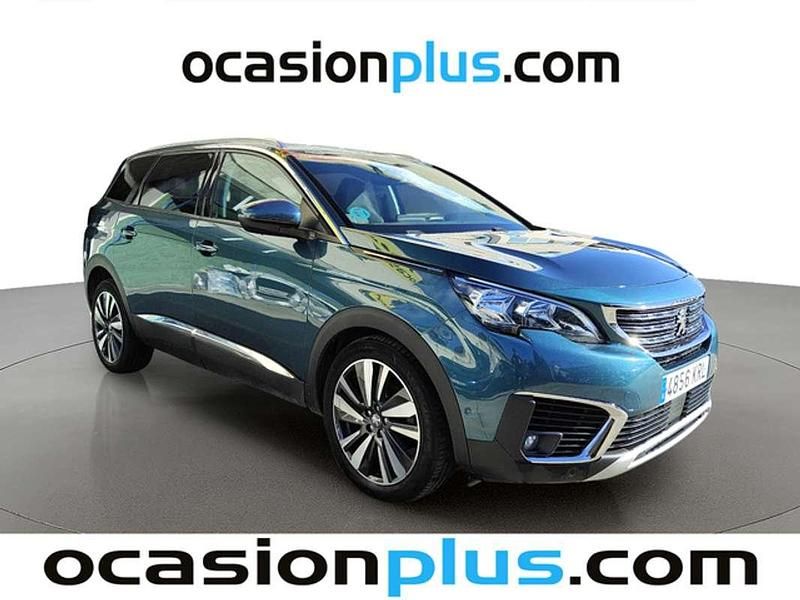 Usado Peugeot 5008 Active 131 CV (96 kW) 2018 Azul SUV