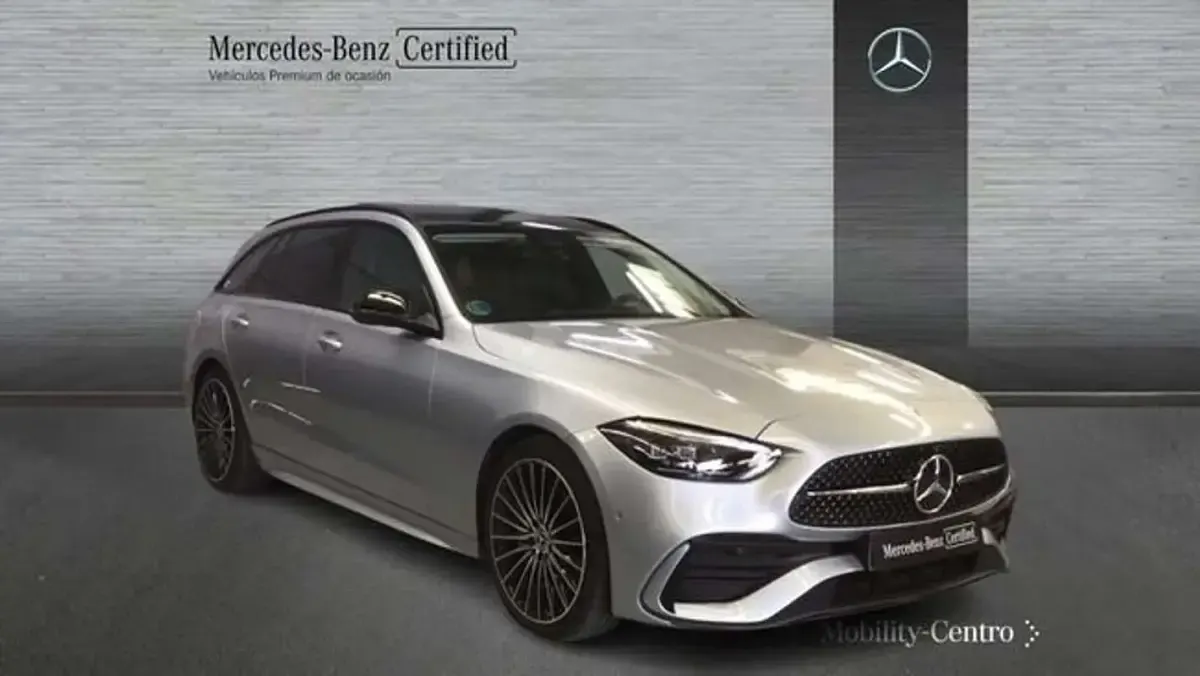 Usado Mercedes C220 199 CV (146 kW) 2025 Plateado Familiar