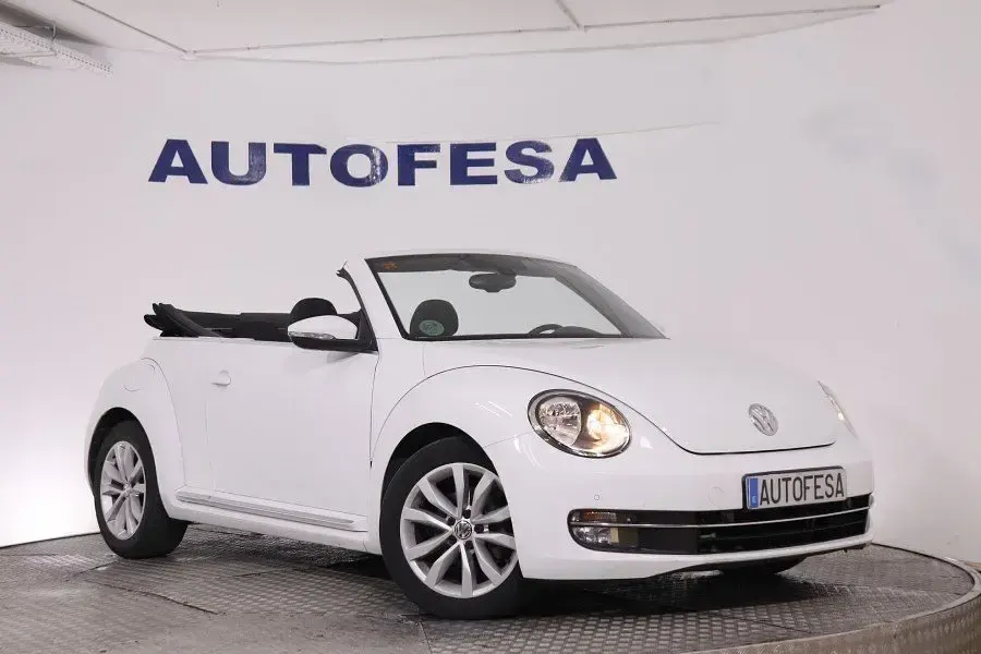 Usado VW Beetle 110 CV (80 kW) 2015 Blanco Utilitario