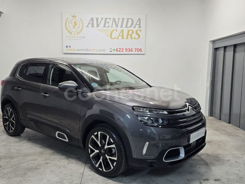 Gris / plata Usado 2019 Citroën C5 Aircross Shine SUV | 15.900 € (Precio justo) - Imagen 1/4