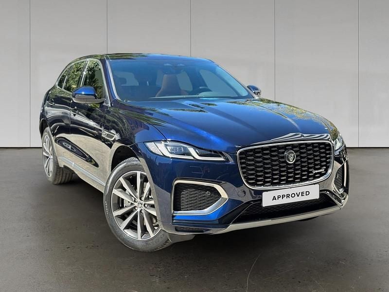 Usado Jaguar F-Pace R-Dynamic 404 CV (297 kW) 2025 Portofino blue SUV