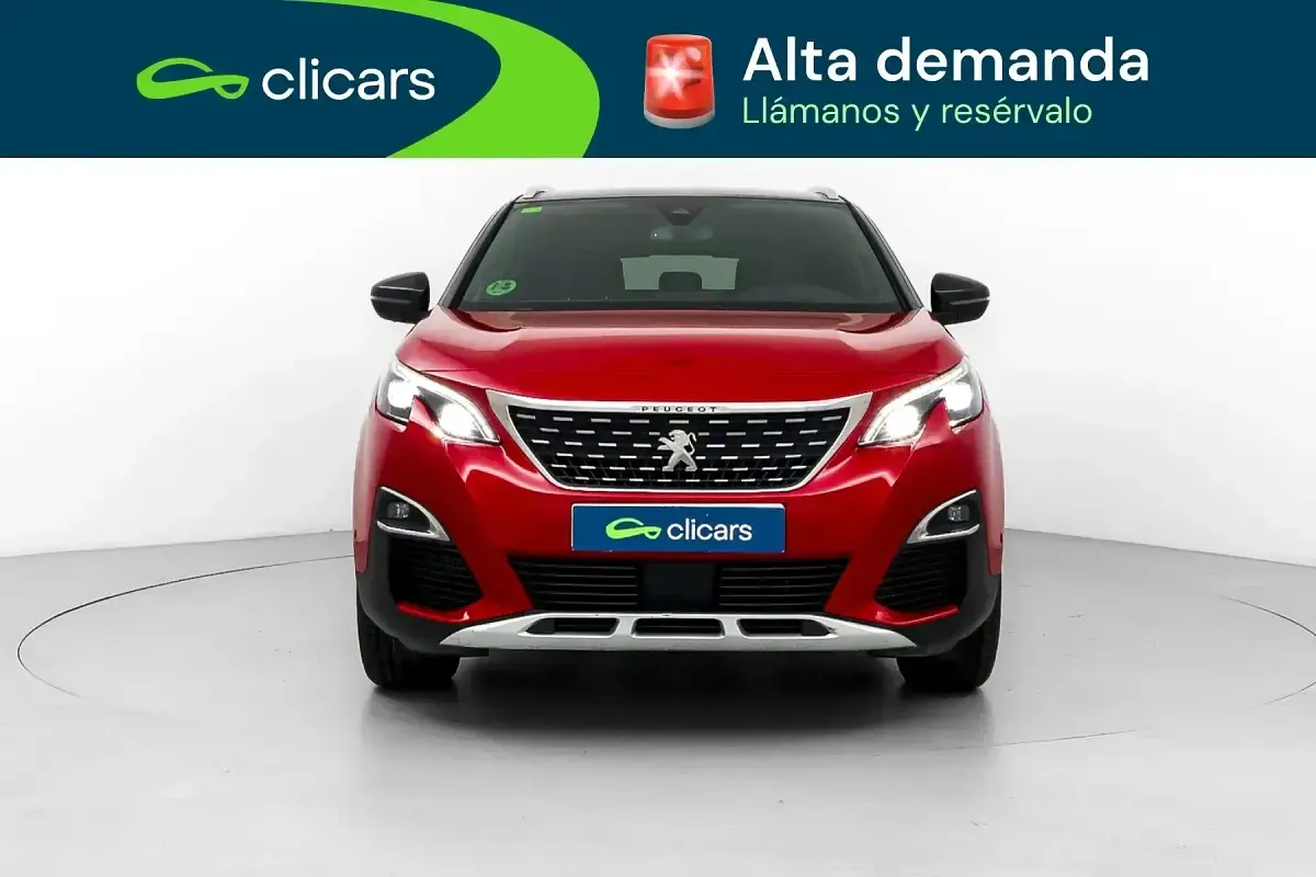Usado Peugeot 3008 GT-line 130 CV (95 kW) 2017 Rojo SUV