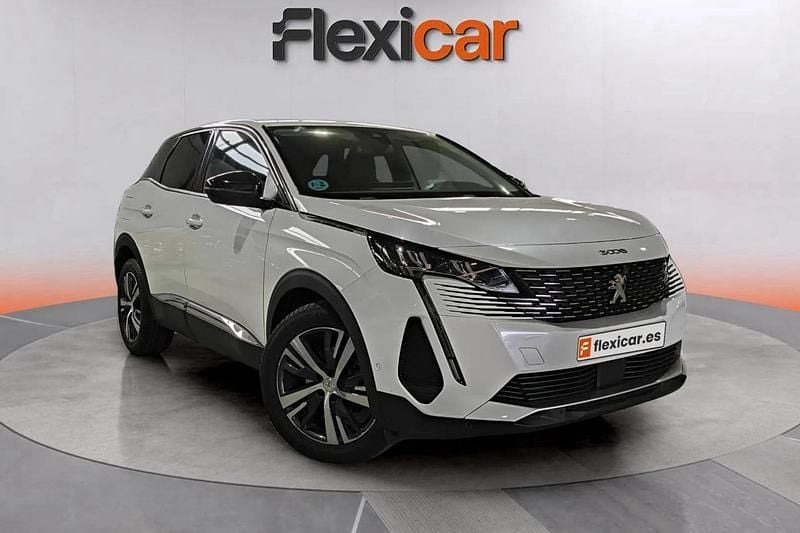 Blanco Usado 2021 Peugeot 3008 Allure Monovolumen | 17.290 € (Precio justo) - Imagen 1/4