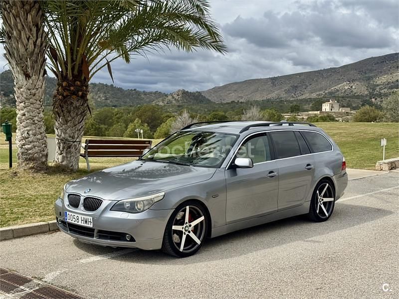 Usado BMW 535 M Sport 272 CV (200 kW) 2007 Gris / plata Familiar