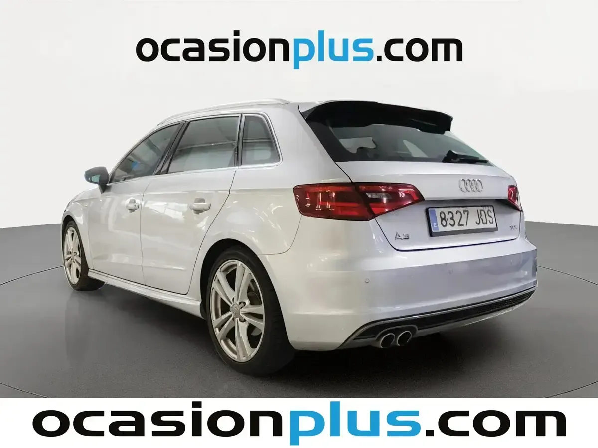 Usado Audi A3 S-Line 150 CV (110 kW) 2015 Gris Berlina