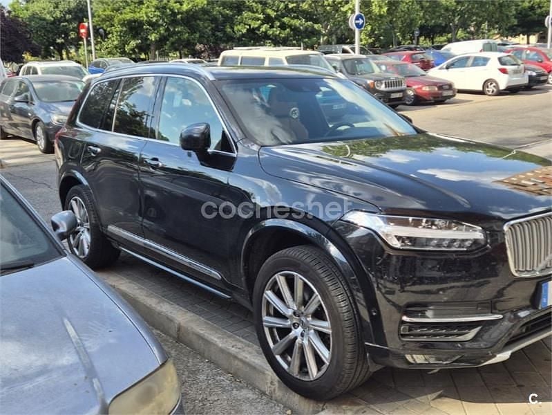Negro Usado 2015 Volvo XC90 Inscription SUV | 22.200 € (Precio justo) - Imagen 1/4