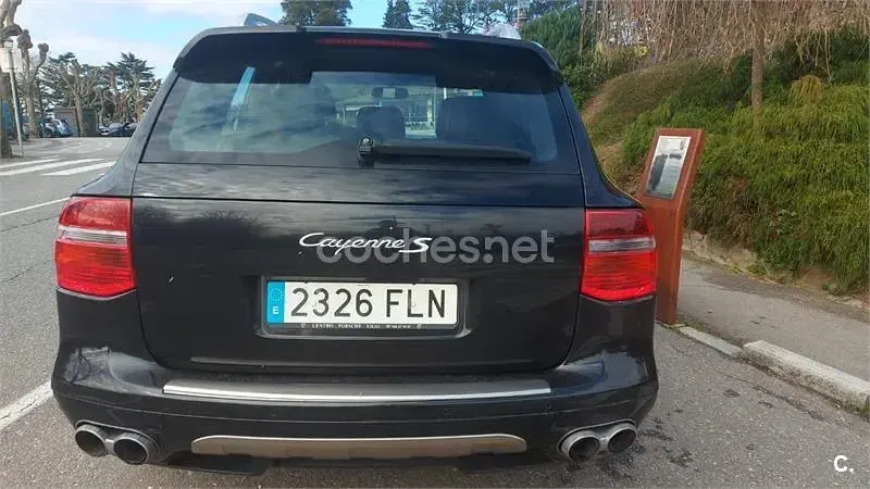Usado Porsche Cayenne S 340 CV (250 kW) 2007 Negro SUV
