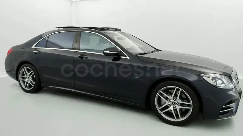 Usado Mercedes S560 476 CV (350 kW) 2021 Azul Berlina
