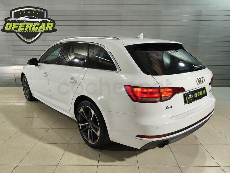 Usado Audi A4 S-Line 150 CV (110 kW) 2017 Blanco Familiar