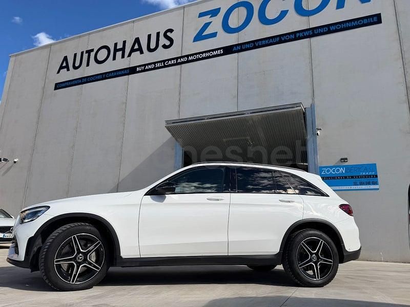 Usado Mercedes GLC220 194 CV (142 kW) 2021 Blanco SUV