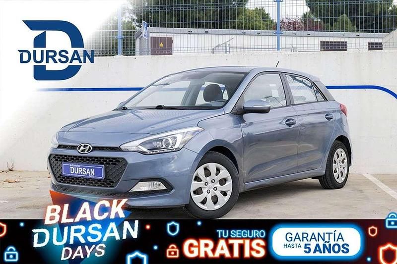 Azul Usado 2018 Hyundai i20 Utilitario | 10.990 € (Precio justo) - Imagen 1/4